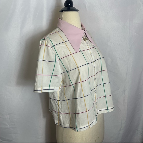 Sister Jane Colorful Button Up Shirt - Picture 4 of 5